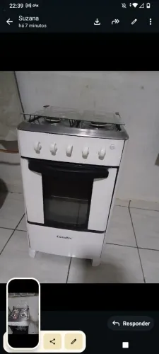 Fogão por 280 entrego