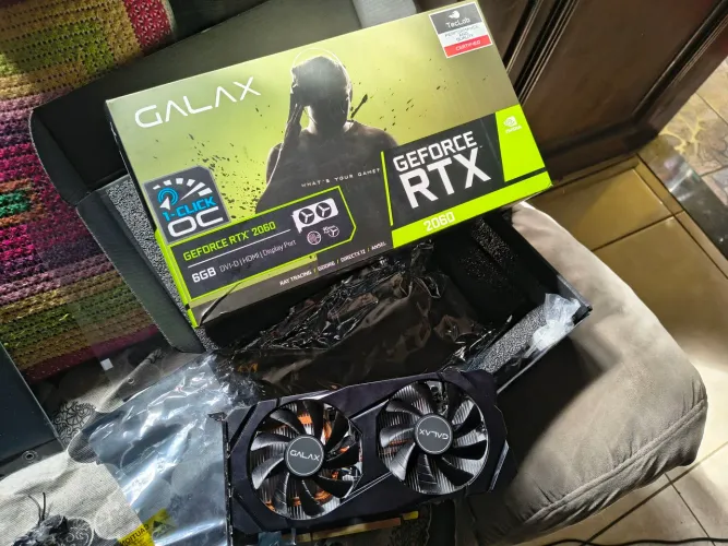 Placa de vídeo RTX2060 OC Galax