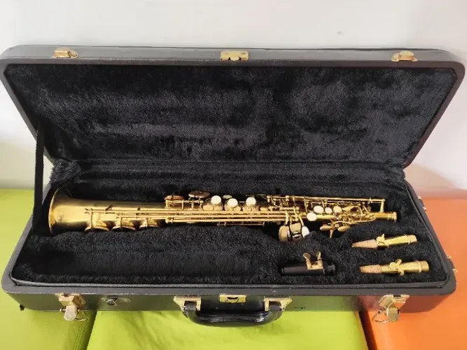 Saxofone Soprano E.M. Winston Boston 350GL | Vintage | Americano