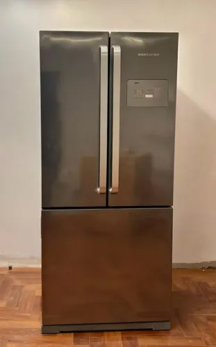 Geladeira Brastemp inox 540L com Ice Maker
