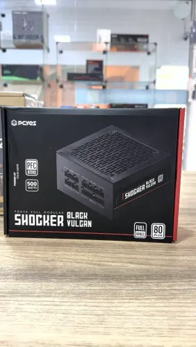 Fonte ATX 500w 80 plus Full Modular - Loja fs Informática