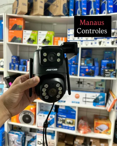 Câmera de Segurança Dupla Lente Wi-Fi 2.4GHz Yoosee