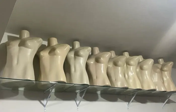 Busto feminino manequim