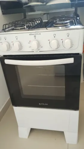 Fogão Esmaltec 4 bocas acendimento automático