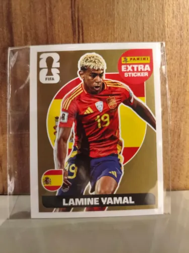 Figurinha Legend 2026 - Lamine Yamal Ouro