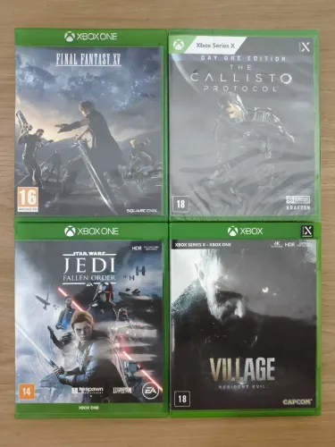Jogos físicos para Xbox One/Séries