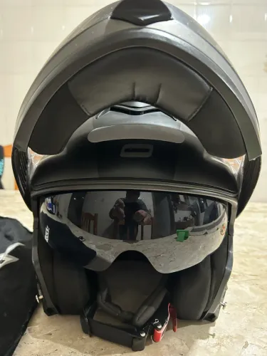 Capacete Robocop Escamoteavel NORISK