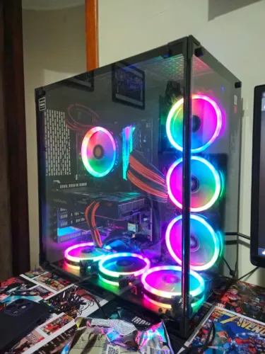 PC Gamer I5 10400F 24G DDR4 SSD 1 Tera RX5500xt 4G
