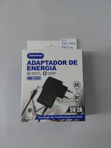 FONTE ESTABILIZADA CHAVEADA 5V 2A BIVOLT ENTRADA P4 2,1 x 5,5mm