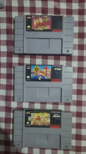 Jogos originais para super Nintendo