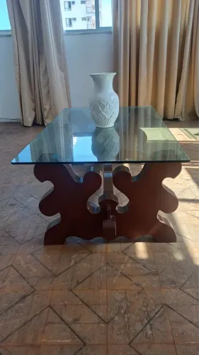 Mesa de centro vidro 