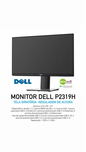 Monitor 23 polegadas P2319H