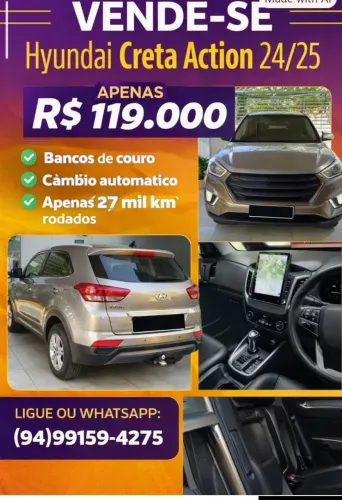 Hyundai Creta Action 1.6 16V Flex AUT 2025