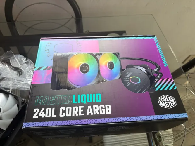 Kit Gamer Liketec Kirra RGB + Water Cooler Cooler Master 240L ARGB
