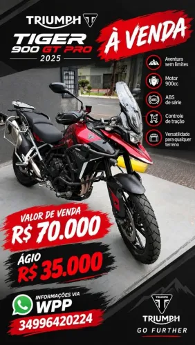 Vende Tiger 900 GT Pro