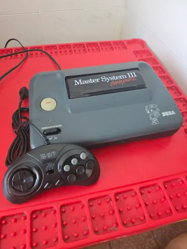 Master system + sonic 3 na memória 