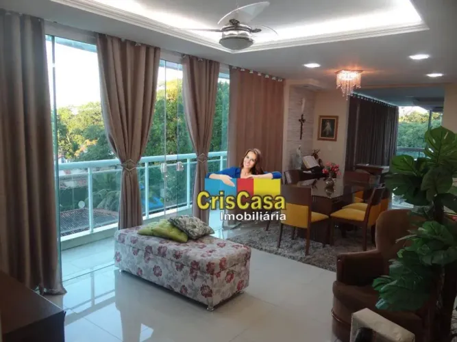 Cobertura com 3 dormitórios à venda, 260 m² por R$ 870.000,00 - Bosque da Praia - Rio das 