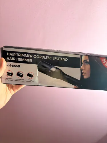 Maquininha de tirar pontas duplas do cabelo
