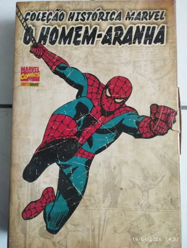 HQ quadrinhos Marvel Coleção Histórica Marvel O Homem-Aranha Box2