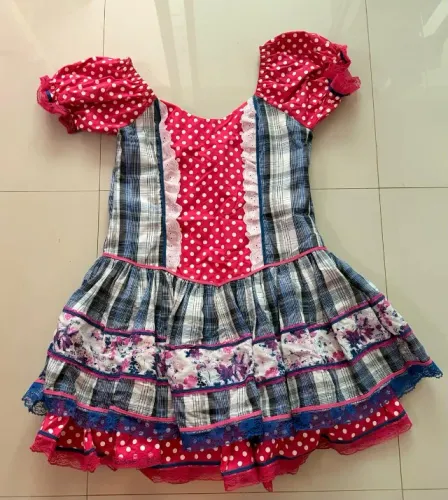Vestido de Festa Junina Adulto