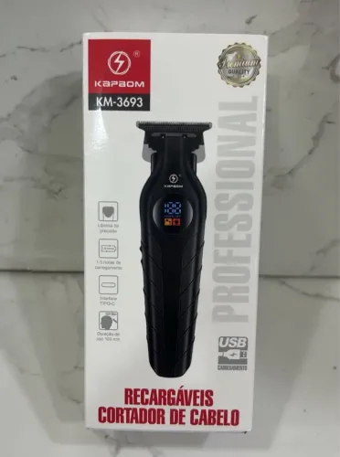 Máquina de barba e acabamento