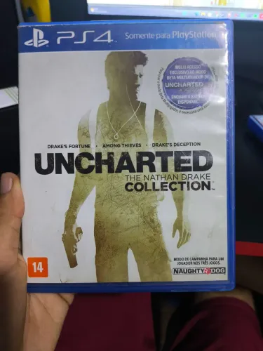 Jogo Uncharted Collection PS4 Mídia Física-Usado