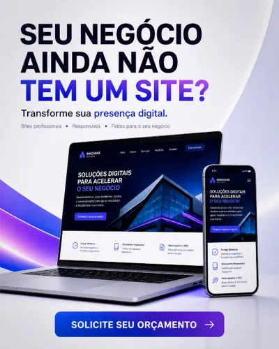 Criação de sites profissionais para empresas e negócios