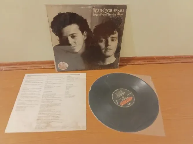 Lp Tears for Fears heavy metal raro levo metro trem sp