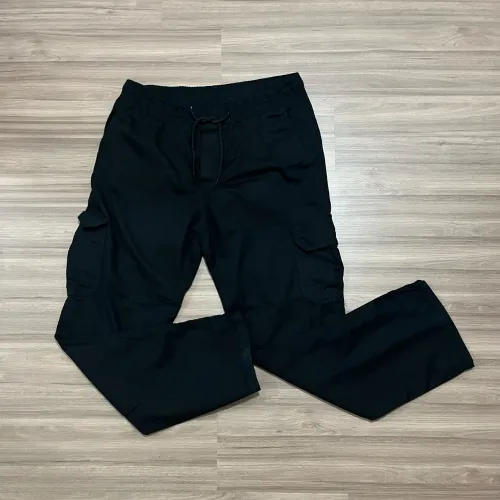 Calça Sarja Cargo Preta