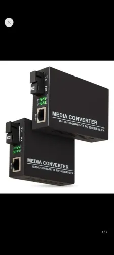 Fiber Optc Média Converter 