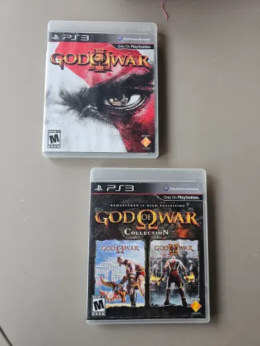 Gof of war collection (1 e 2) e god of war 3 - ps3