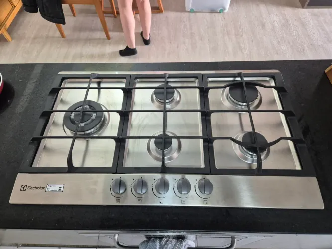 Cooktop Eletrolux KE9DX 5 bocas semi profissional