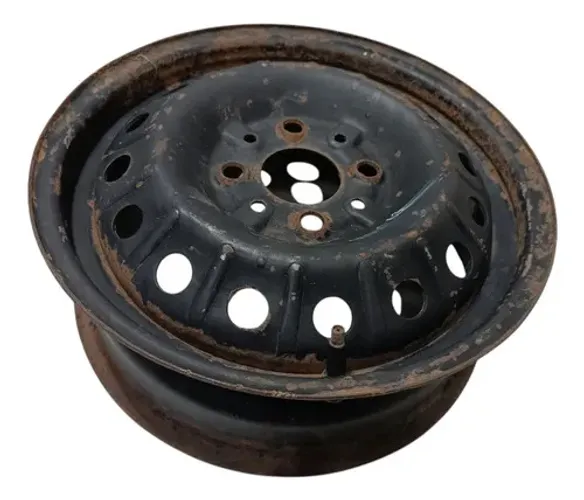 Roda Ferro Aro 13 Fiat Fiorino Uno Palio Siena 1.0 1997 1998 Preto