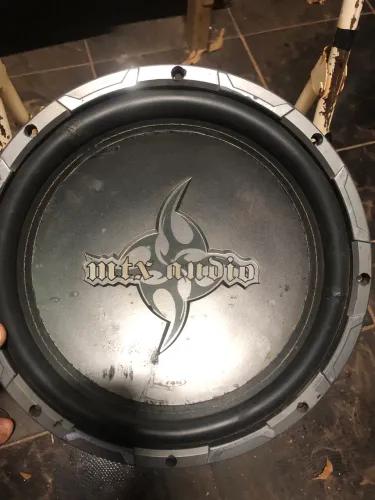 Subwoofer mtx áudio 12 polegadas
