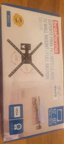 Suporte pata tv articulado brasdorma 10-60"