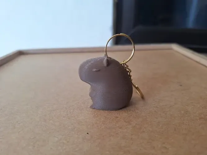 Chaveiro Capivara 3D Pequeno