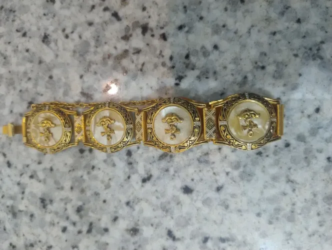 Pulseira egípcia religiosa