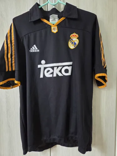 Camisa Oficial de Loja do Real Madrid  - 1999/2000 - 2o Uniforme - Raul #7