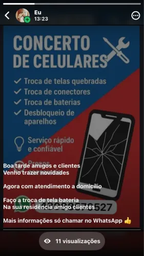 Assistência técnica de celular