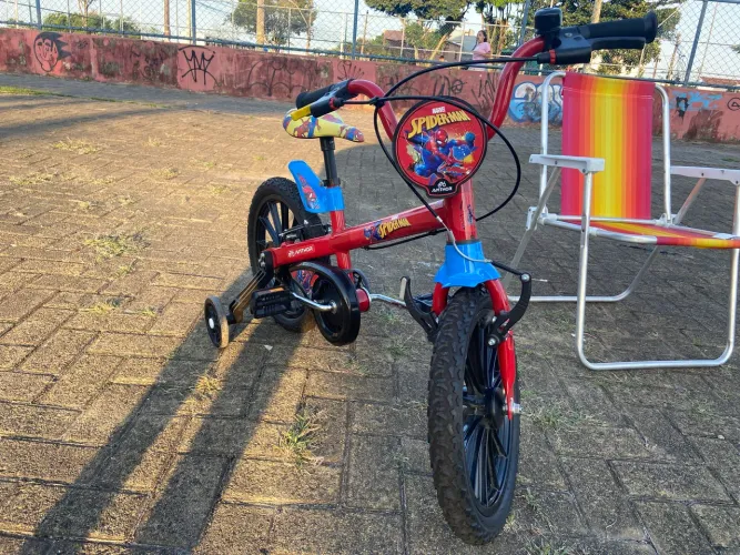 Bicicleta Infantil Homem Aranha