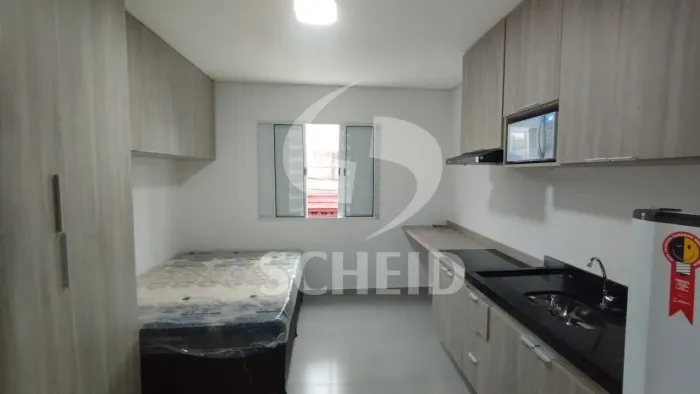 Studios totalmente mobiliados para alugar, na Alameda Santo Amaro.