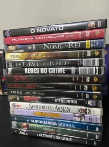 Lote 15 dvd