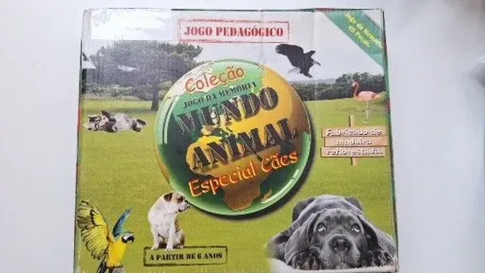 Jogo da Memória Mundo Animal 
