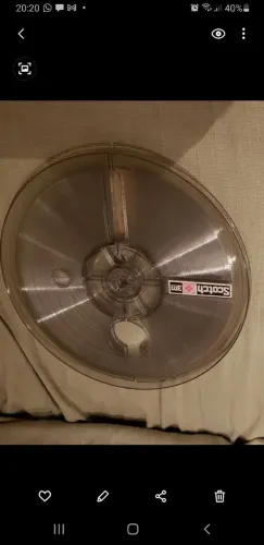 CARRETEL PARA FITA DE GRAVADOR DE ROLO SCOTCH
