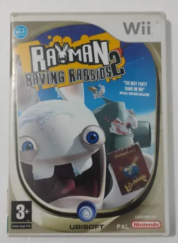 Rayman Raving Rabbids 2 original Wii