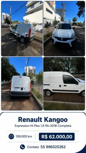 Renault Kangoo Express Hi-flex 1.6 16V 2018