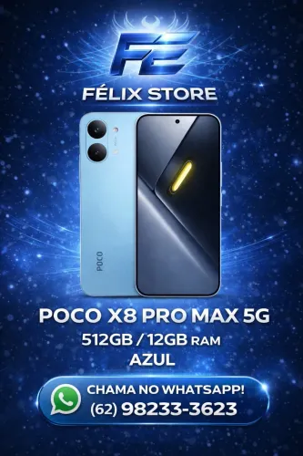 Xiaomi Poco X8 PRO MAX 5G 512GB/12GB RAM AZUL