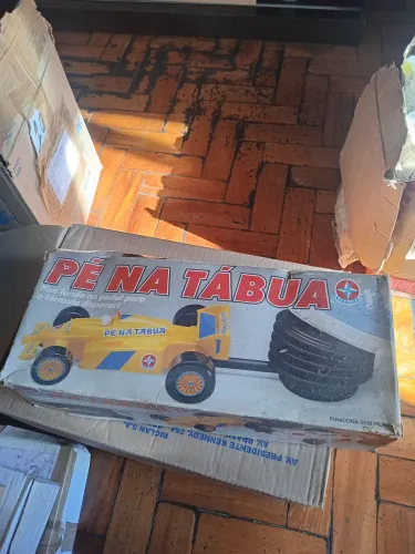 Antigo pé na Tábua Estrela anos 80 brinquedo antigo