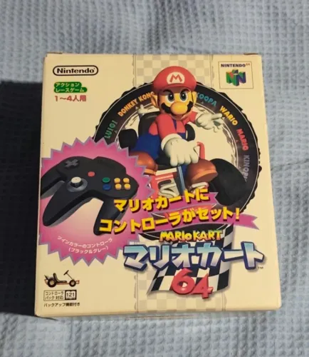 Mario kart n64 Long box completo