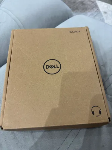Headset Sem Fio Dell WL3024, Cancelamento de Ruído, Recarregável, Preto - 520-BBCH
